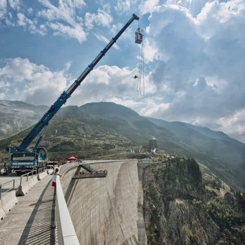 Bungee Jumping auf der Kölnbreinsperre in Kärnten