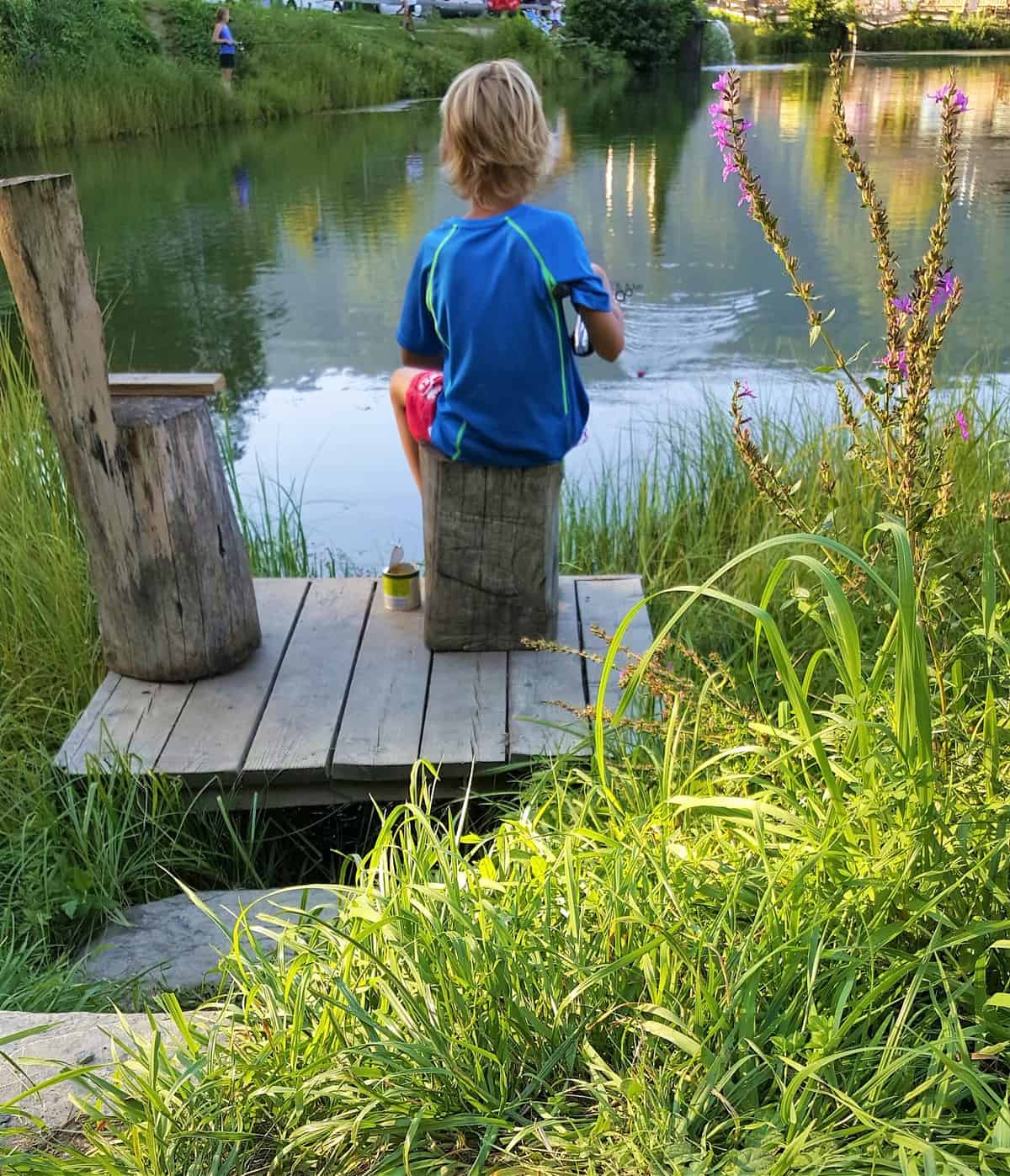 Angeln mit Kinder in Kärnten - Familienerlebnis in Villach-Ossiacher See