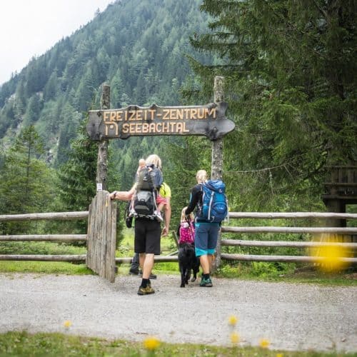 Freizeitzentrum Seebachtal - Outdoor-Spielplatz für Familien im Nationalpark Hohe Tauern in Kärnten bei Ankogelbahn