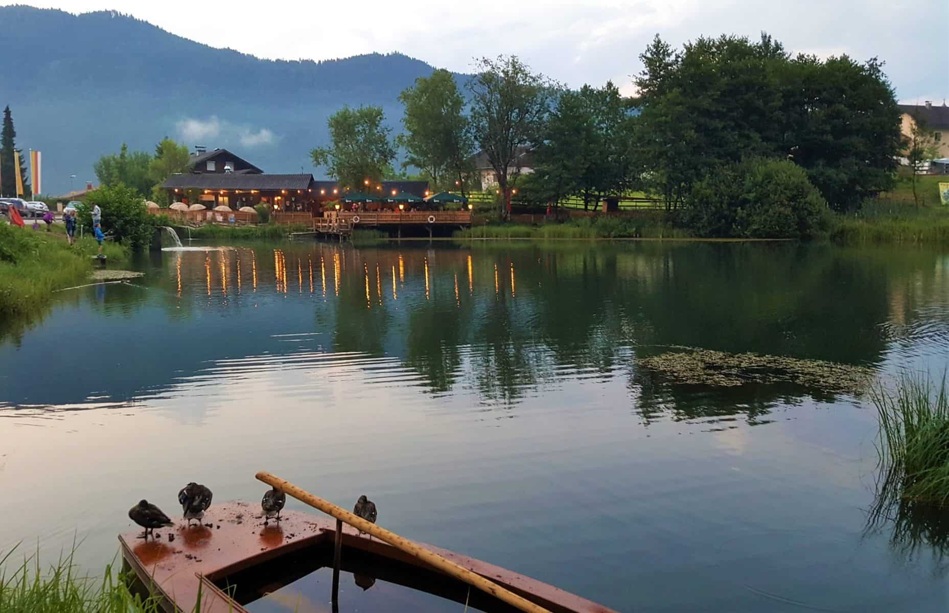 Angelteich am Ossiacher See - Tipp für Familienaktivitäten in Kärnten, Österreich