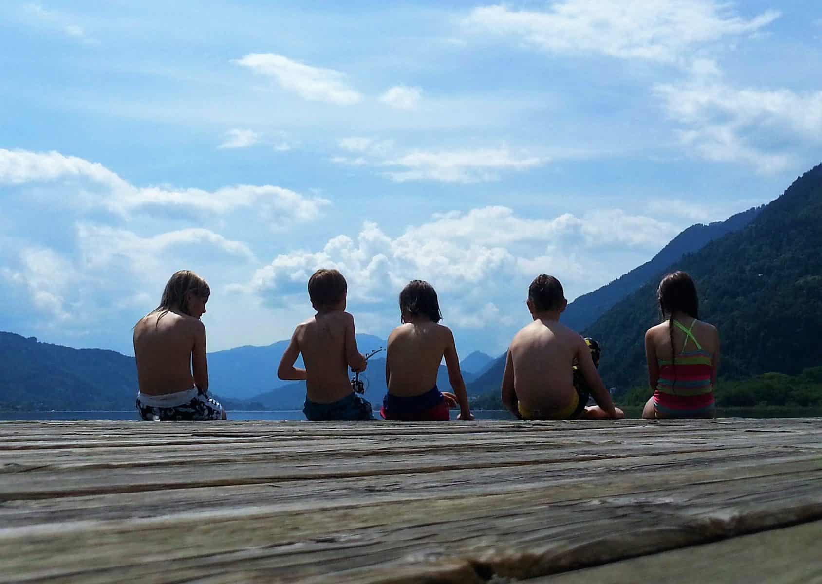 Badeparadies für Kinder und Familien in Kärnten - über 200 Badeseen mit Trinkwasserqualität