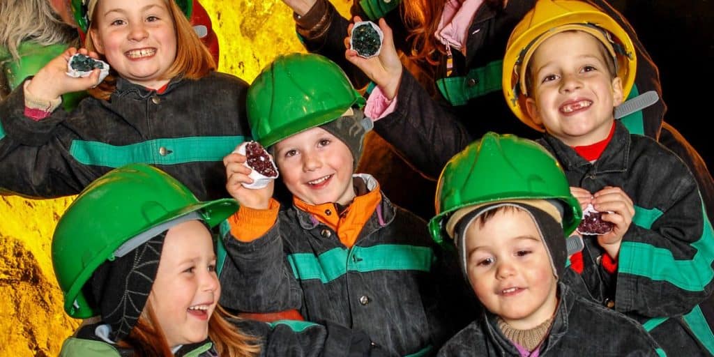 Schatzsuche für Kinder in Kärnten - Schaubergwerke. TOP Familienausflugsziel