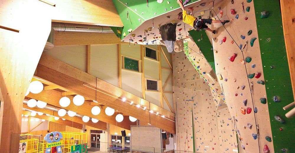 Kletterhalle und Indoor Kinderspielplatz im Winter geöffnet in Kärnten