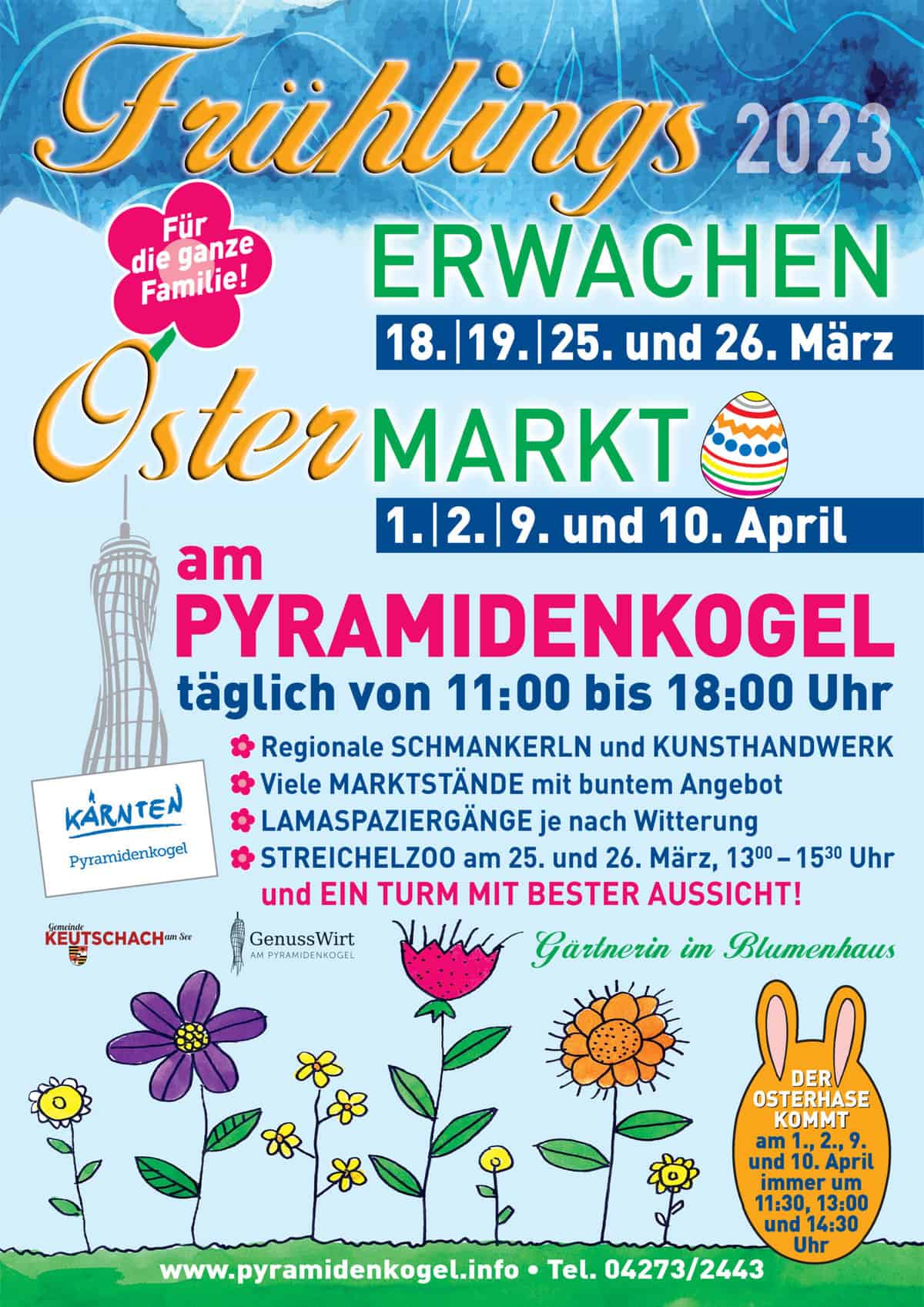 Ostermarkt Pyramidenkogel 2023 - Infos & Programm