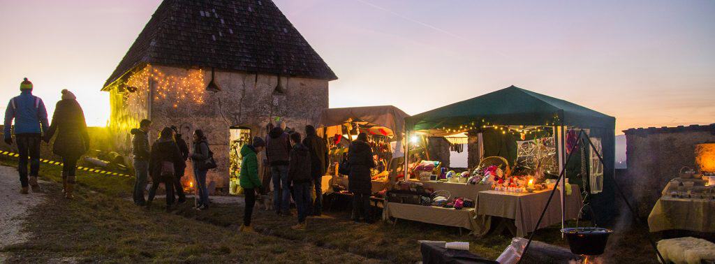 Adventmarkt auf der Burg Hochosterwitz